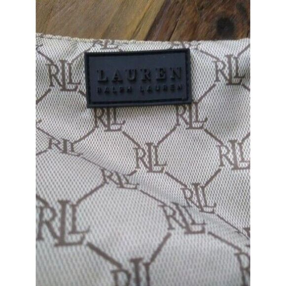 Lauren Ralph Lauren Repeating Patterned "RLL" Monogram Shoulder Bag Y2K … - Picture 4 of 5